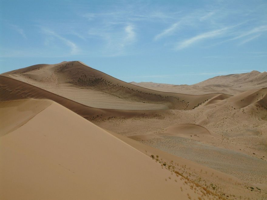 Sand dunes