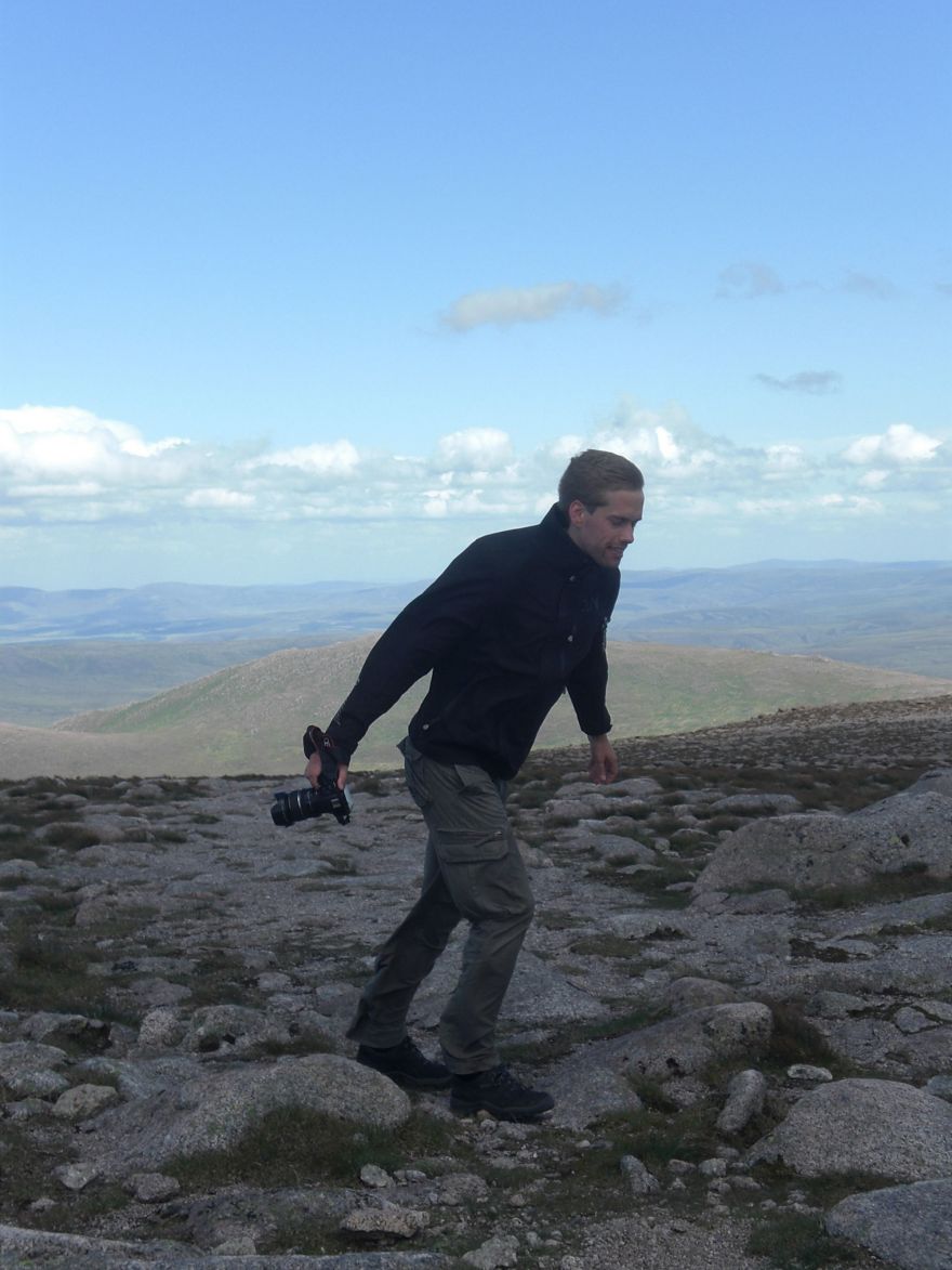 Gale force wind Cairngorms